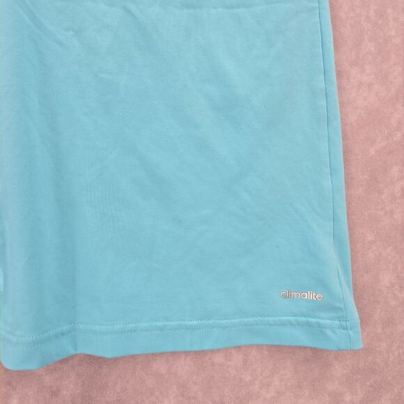 Adidas Blue Racerback Active Stripe Athletic Sports Tank Top Small - Picture 5 of 7